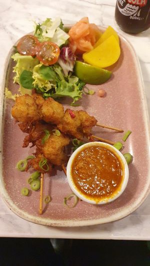 Satay at Meat The Vegans in North West London