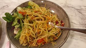 Papaya Salad at Meat The Vegans in North West London