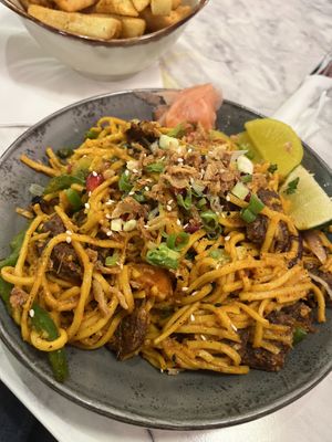   at Meat The Vegans in North West London