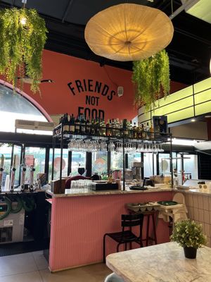   at Meat The Vegans in North West London