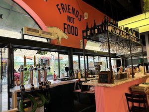   at Meat The Vegans in North West London