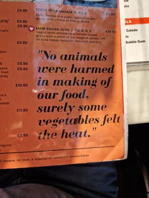  at Meat The Vegans in North West London