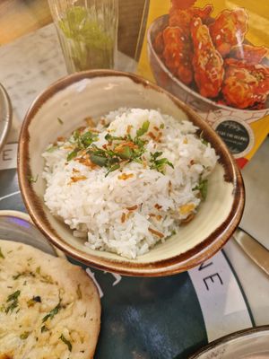 Rice at Meat The Vegans in North West London