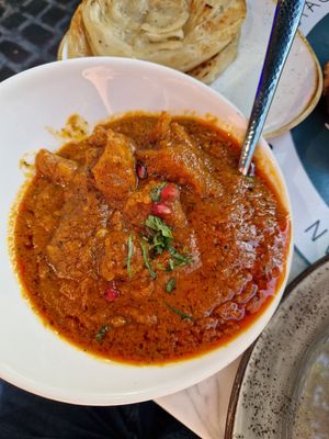 Butter chicken masala at Meat The Vegans in North West London