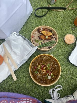   at Meat The Vegans in North West London