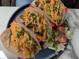 Tacos at Meat The Vegans in North West London