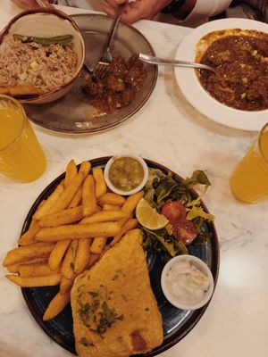   at Meat The Vegans in North West London