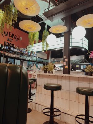   at Meat The Vegans in North West London