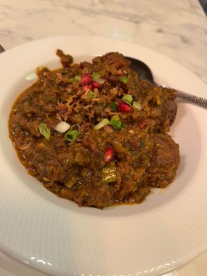 Vegan curried goat at Meat The Vegans in North West London