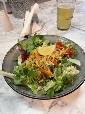 Papaya salad  at Meat The Vegans in North West London