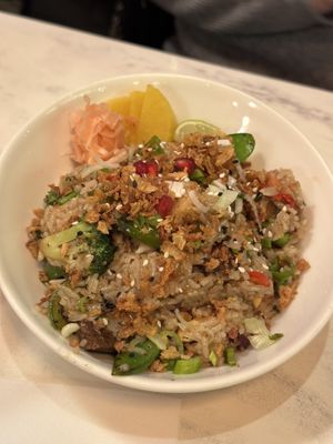   at Meat The Vegans in North West London