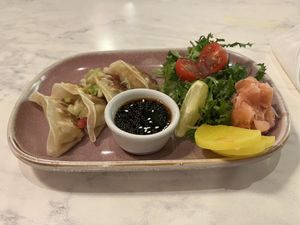 Gyoza #Veganuary at Meat The Vegans in North West London