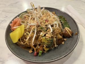 Pad thai #Veganuary at Meat The Vegans in North West London