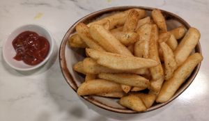 Cajun chips (8/10) at Meat The Vegans in North West London