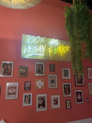   at Meat The Vegans in North West London