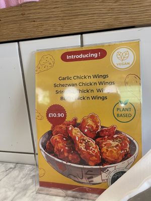   at Meat The Vegans in North West London