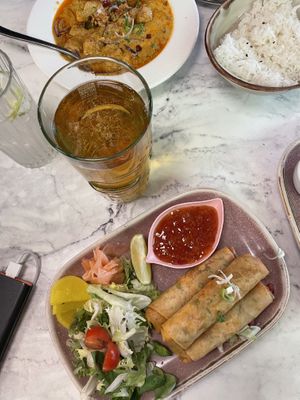   at Meat The Vegans in North West London