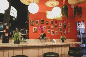 interior at Meat The Vegans in North West London