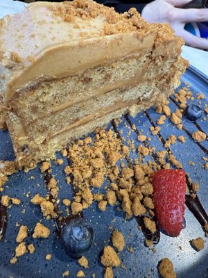 cake  at Meat The Vegans in North West London