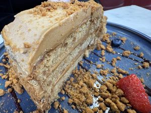 cake  at Meat The Vegans in North West London