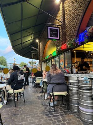   at Meat The Vegans in North West London