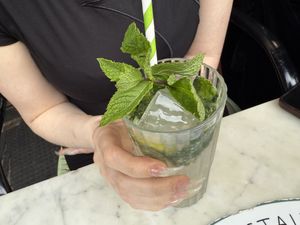 lemonade (virgin mochito)  at Meat The Vegans in North West London