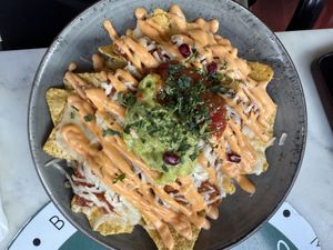 nachos  at Meat The Vegans in North West London