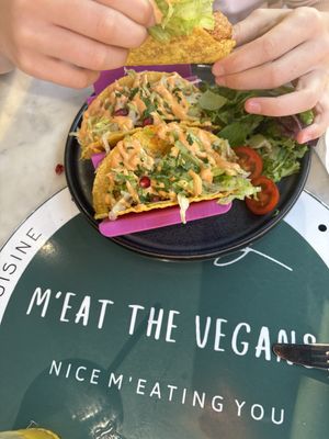   at Meat The Vegans in North West London