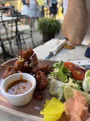 Chicken Satay  at Meat The Vegans in North West London