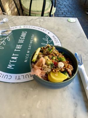 Fried rice  at Meat The Vegans in North West London