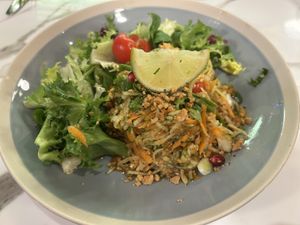 Papaya salad   at Meat The Vegans in North West London