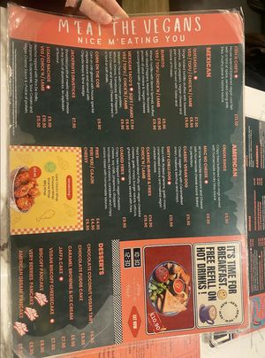   at Meat The Vegans in North West London