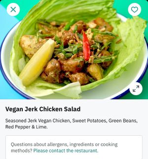   at Meat The Vegans in North West London