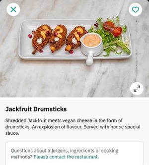   at Meat The Vegans in North West London