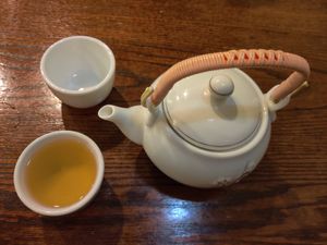 Jasmine tea at Liu's House in Allentown