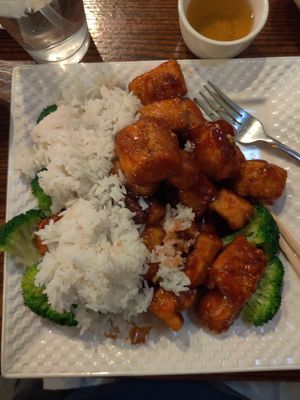 General Tso's tofu at Liu's House in Allentown