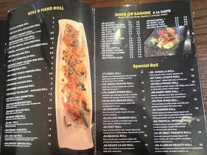 Menu part 3  at Liu's House in Allentown