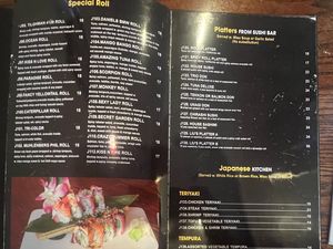 Menu part 4  at Liu's House in Allentown