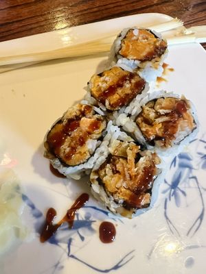 Sweet potato roll (highly recommend)  at Liu's House in Allentown