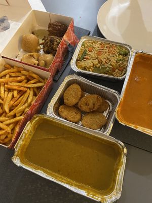Vegan takeout  at The Green Eatery in Norwich