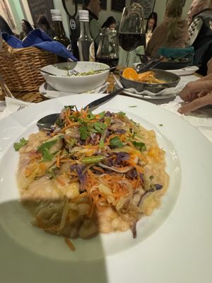Vegan feijoada   at A Tasca in Sao Miguel