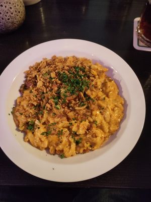 The vegan Käsespätzle 😋 at Mathilda Vegan in Munich