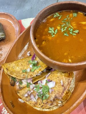   at Taco Santo in Mexico City