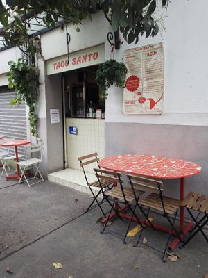 Taco Santo at Taco Santo in Mexico City