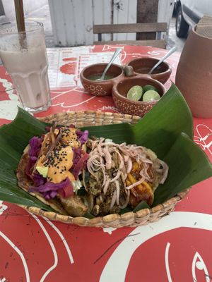   at Taco Santo in Mexico City