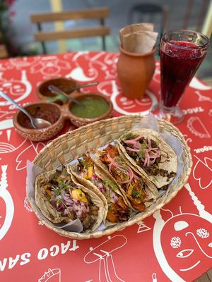  at Taco Santo in Mexico City