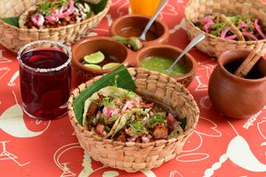  at Taco Santo in Mexico City