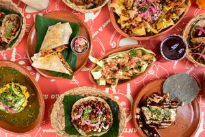  at Taco Santo in Mexico City