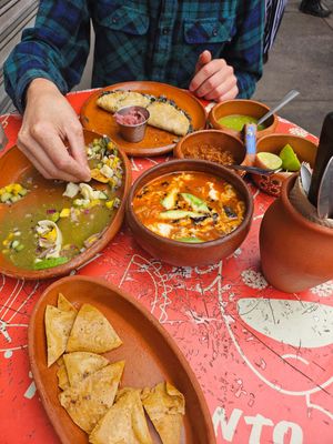  at Taco Santo in Mexico City