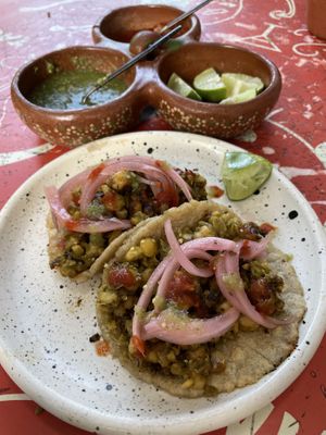   at Taco Santo in Mexico City